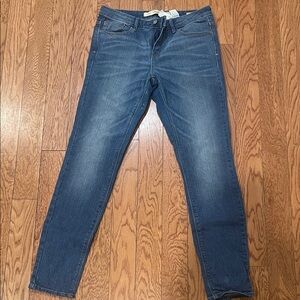 Zara Women's Classic Blue Skinny Jeans